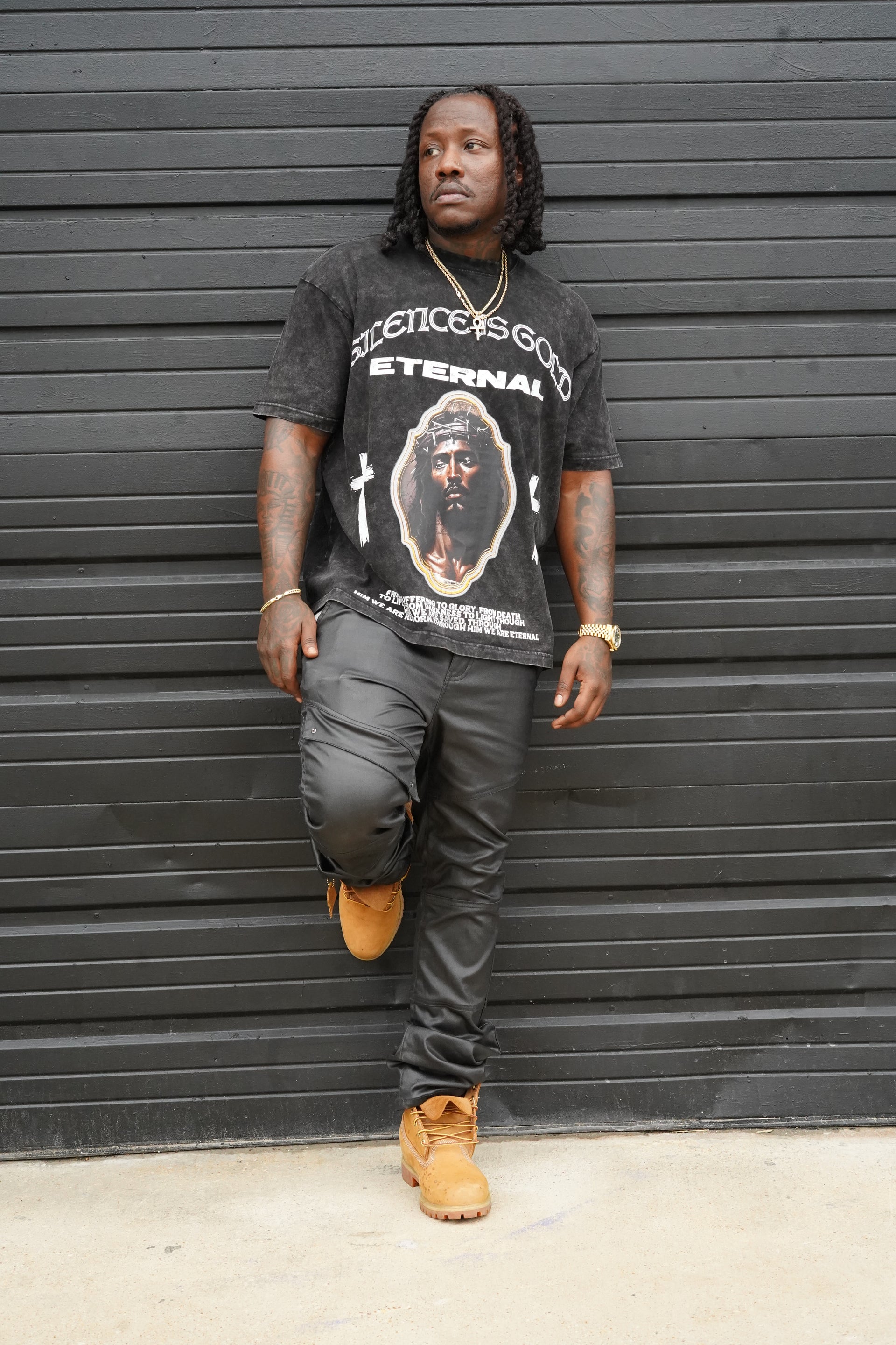 Black Jesus acid wash