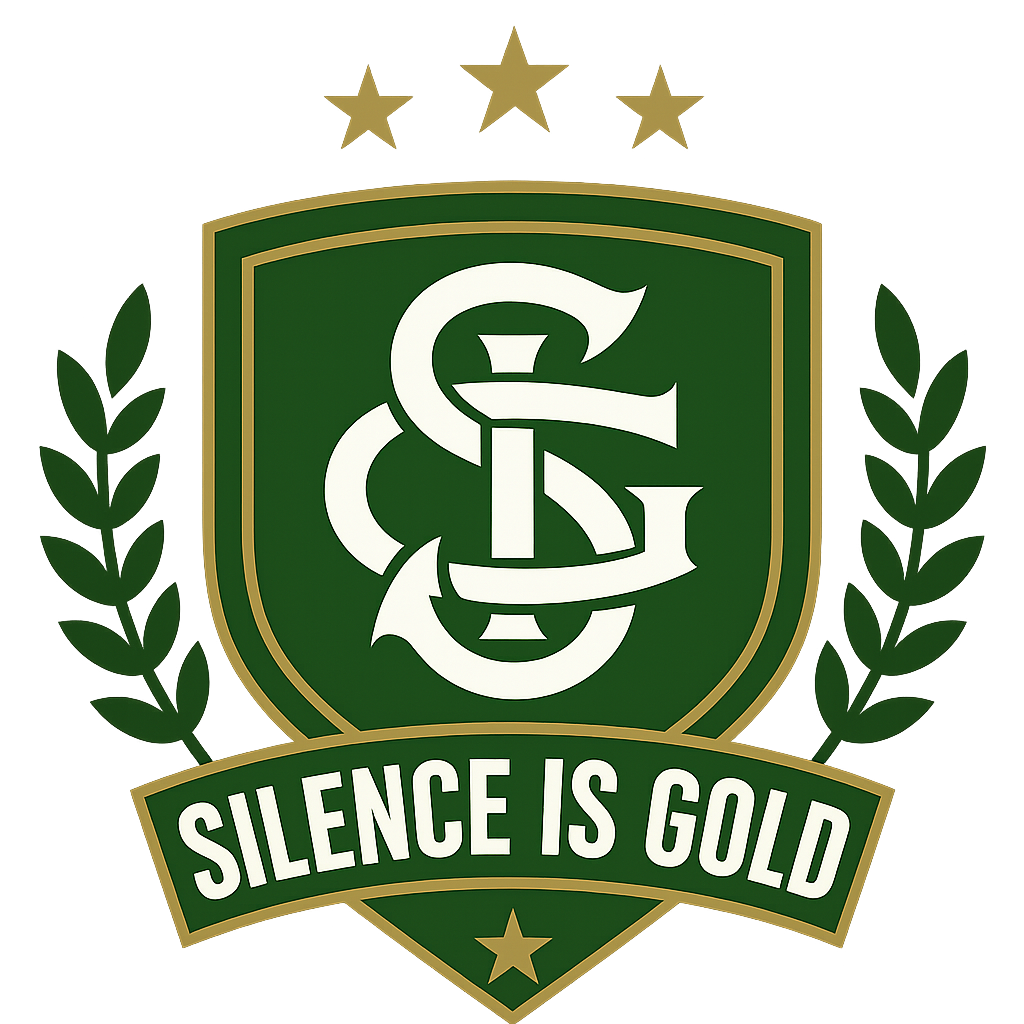silence is gold 